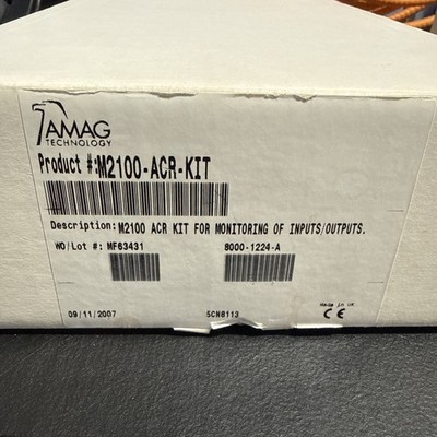 AMAG TECHNOLOGY M2100-ACR-KIT For Monitoring Inputs/Outputs NEW IN BOX