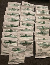 25  Packs of Stera Sheen Green Label Sanitizer Packets (2oz Packets)