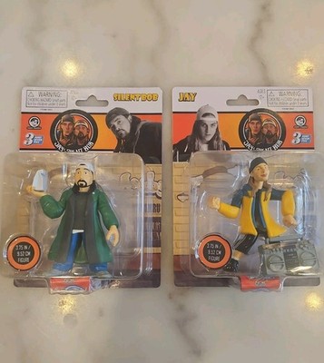Jay and Silent Bob Figures Super Impulsive 3.75 Inch Jason Mews And Kevin Smith 