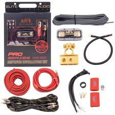 Professional OFC Installation Amplifier Wiring Kit 5000 watts Max 0 Gauge