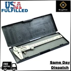 Non Digital Vernier Caliper Metric-Imperial Measuring System Tools-USA FULFILLED
