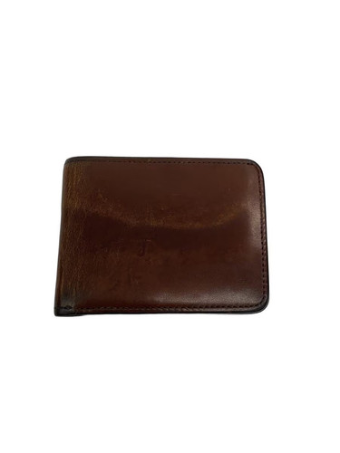 WILD SWANS Coin Case Leather BRW Plain Men's