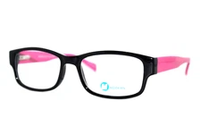 NEW MODERN OPTICAL CHILL BLACK PINK AUTHENTIC EYEGLASSES FRAMES 51-17-140MM RX