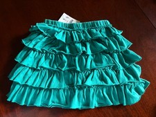 NWT 2T Crewcuts Green Tiered Skirt