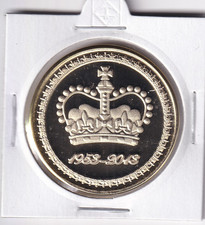 AUSTRALIAN: 2013 DIAMOND JUBILEE CORONATION MEDALLION - EX PNC #7289