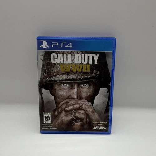 Activision Call of Duty: WWII PS4 2017 M Shooter Multiplayer Tested and Working