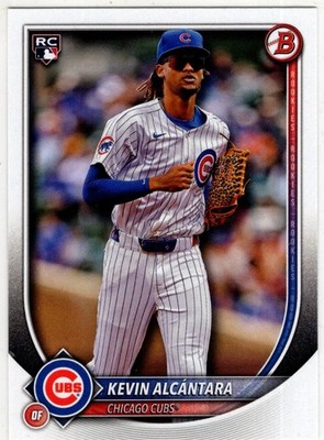 2025 Topps Bowman Baseball Kevin Alcántara No. 95 Chicago Cubs