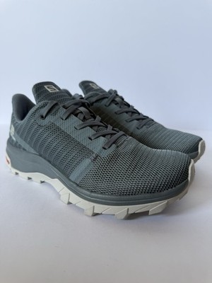 Salomon Outbound Prism Hiking Trail Shoes Blue Contagrip Ortholite Women s 6