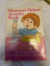 mommy’s helper activity book vintage*