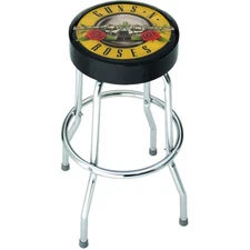 Guns N Roses 'Roses Logo' Bar Stool - NEW OFFICIAL