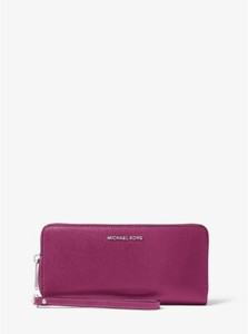 saffiano leather continental wallet michael kors