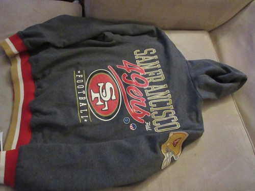 San Francisco 49ers Carl Banks Reversible Jacket New WT - Picture 10 of 15