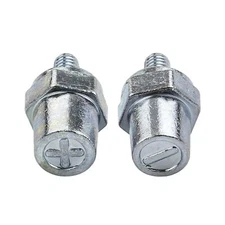 M8 Thread Male Zinc Battery Terminal Charging Posts M8 Battery Post Adapter +/
