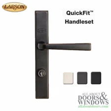 Larson Door Handle Quickfit Modern Straight Handle Storm Doors 5 Sided Spindle
