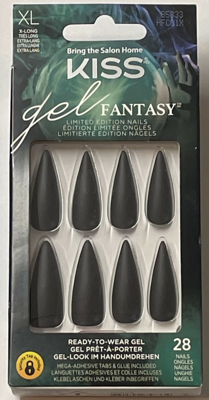 Гель-лак для ногтей Kiss Gel Fantasy лимитированная серия готовый к нанесению на Хэллоуин XL HFC01X 2190₽