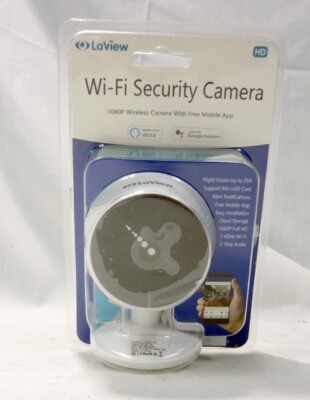 La. View Camera Router La-View Wireless Indoor/Outdoor Security Camera w/ Motion Detection 2 ...