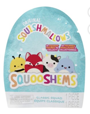 X2 Squishmallows Squooshems Classic Squad 2