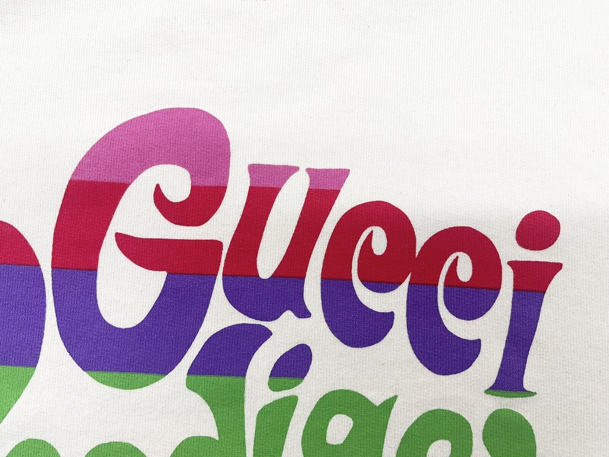 ♪【GUCCI】Prodige d’Amourプリント ブラック パーカー ♪【GUCCI】Prodige d'Amourプリント ブラック パーカー (GUCCI