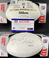 Patrick Laird NFL Tampa Bay Buccaneers Original Autographed Football w COA