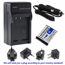 NP-BD1 Battery Charger For Sony DSC-G3 T2 T70 T75 T77 T90 T200 T300 T500 T900