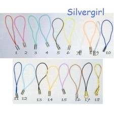 12 Charm Straps - PDA - Cell Phone - Purse - Zipper - Charm Straps