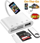 4 in 1 USB3.0 Flash Drive SD/TF Card Reader For iPhone/iPad/Camera OTG Adapter?