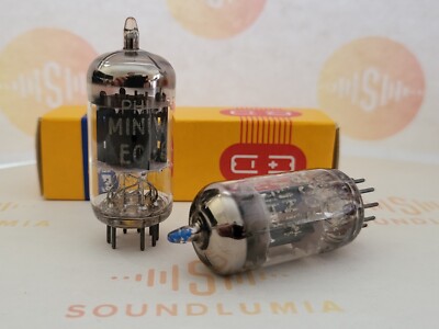 ONE PAIR MATCHED near NOS Philips 12AU7 ECC82 code Delta made in Holland heerlen EUR 70,00 - FR