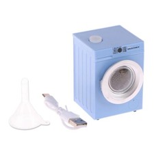1 12 Scale Dollhouses Laundry Washer Rotatable Rechargeable Toy for Kids