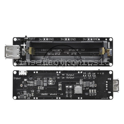 ARCELI Wemos 18650 Battery Shield V3 ESP32 Para Raspberry Pi Y