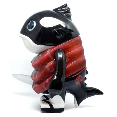 スマイリーマン　Ｒ.Toys　SmileyWorld　チコロコ　※半額 Ron English - MC Supersized Serving the People Black Light