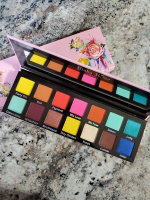 PINKY ROSE COSMETICS OBSESSED EYE SHADOW PALETTE (NIB/Full Size)