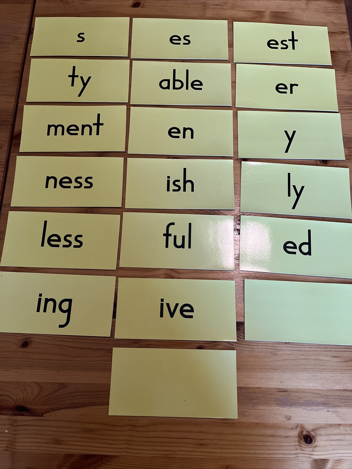 Fundations Suffix And Syllable Frames Wilson Classroom