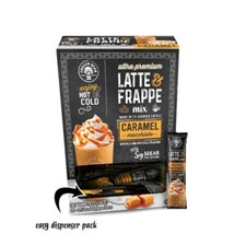 Frozen Bean Ultra-Premium Caramel Macchiato Latte  Frappe Drink Mix 20 Pk