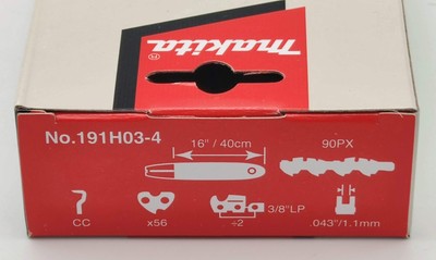 Makita® 191H03-4 Sägekette 40 cm 1,1 mm 3/8 Zoll (K19) 958.291.656  