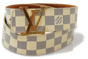 Authentic Louis Vuitton Belt Ceinture Initiales Damier ...