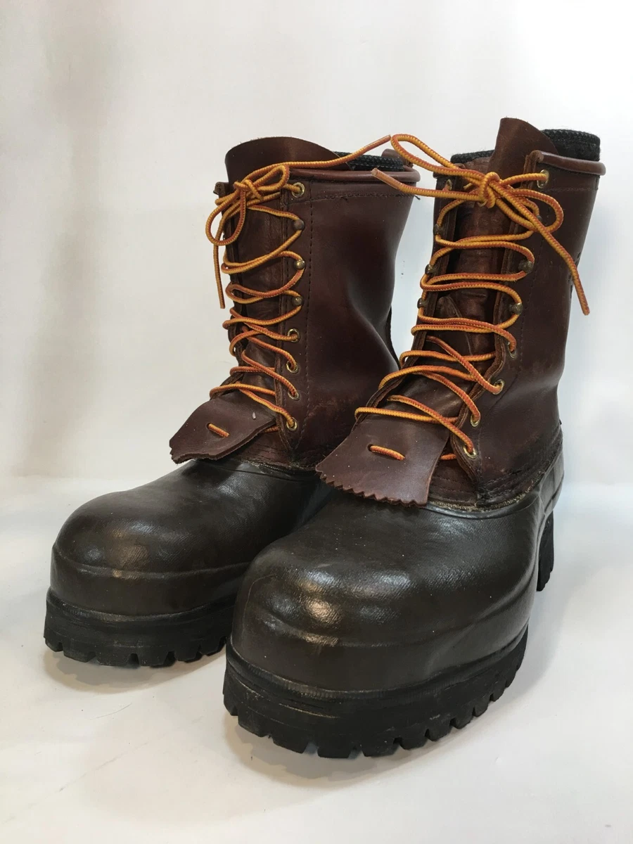 Safety toe top pac boots