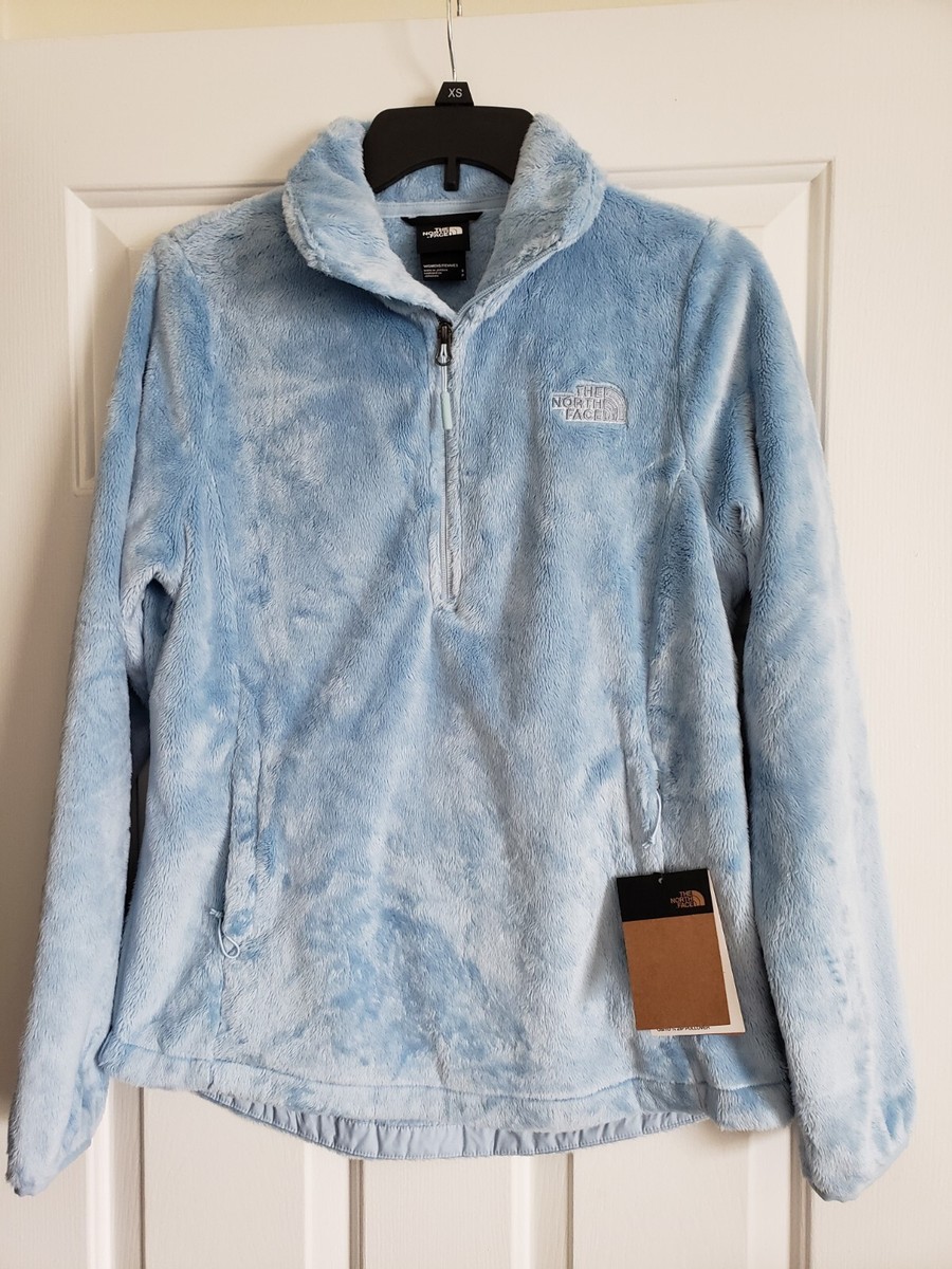 【threetimes】24FW Dorothy zip-up jacket ファージャケット The North Face Osito Jacket 1/4 ZIP PULLOVER in Angel Falls