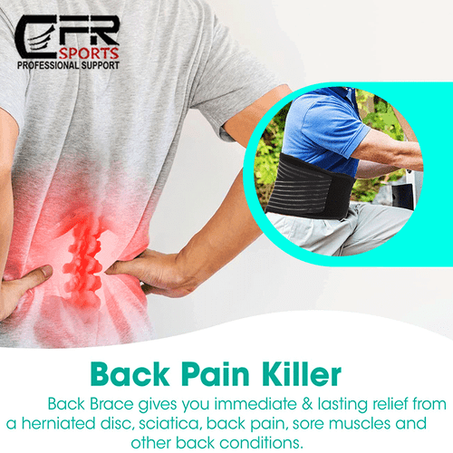 Unterer Rücken Stützklammer Lendenwirbel Taillengürtel doppelt ziehen atmungsaktiver Gürtel Männer Frauen - Bild 7 von 34