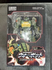 Fansproject Warbot Defender WB001 3rd party Transformer Springer Displayed open