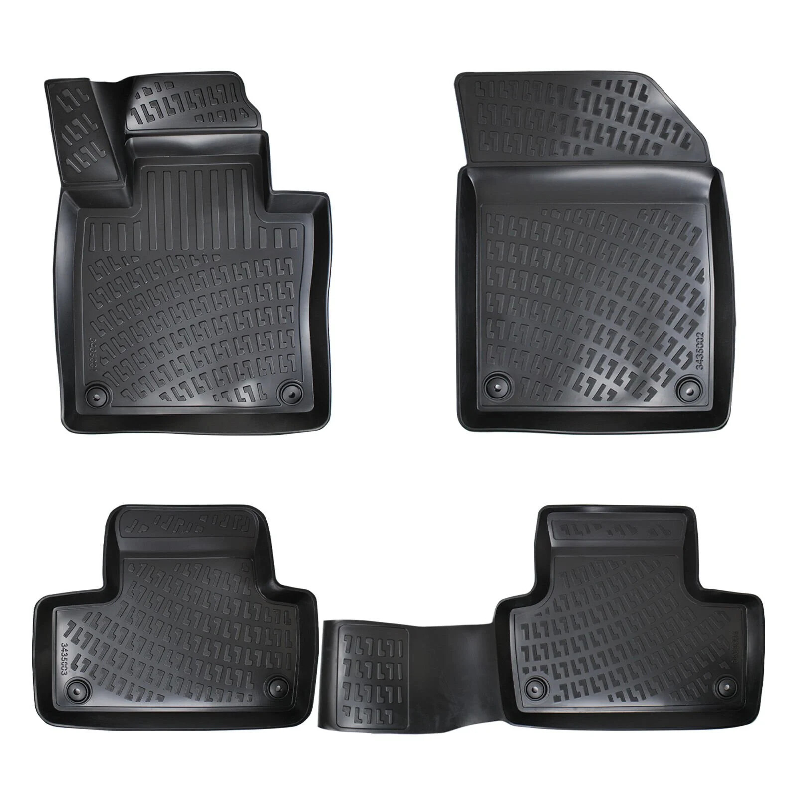 Tapis de voiture Volvo XC60 II étanches avec protection intégrale