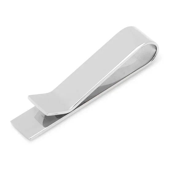 Short Stainless Steel Engravable Tie Bar - Image 3 of 4
