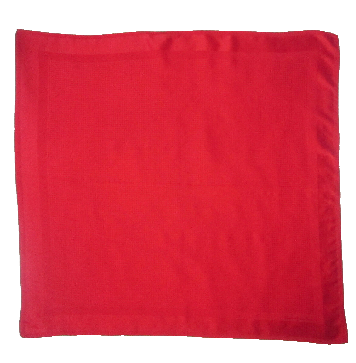 Foulard En Soie Françoise Guérin Vintage - Violet - 105 X 110 Cm - Occasion - Style Élégant Et Bohème