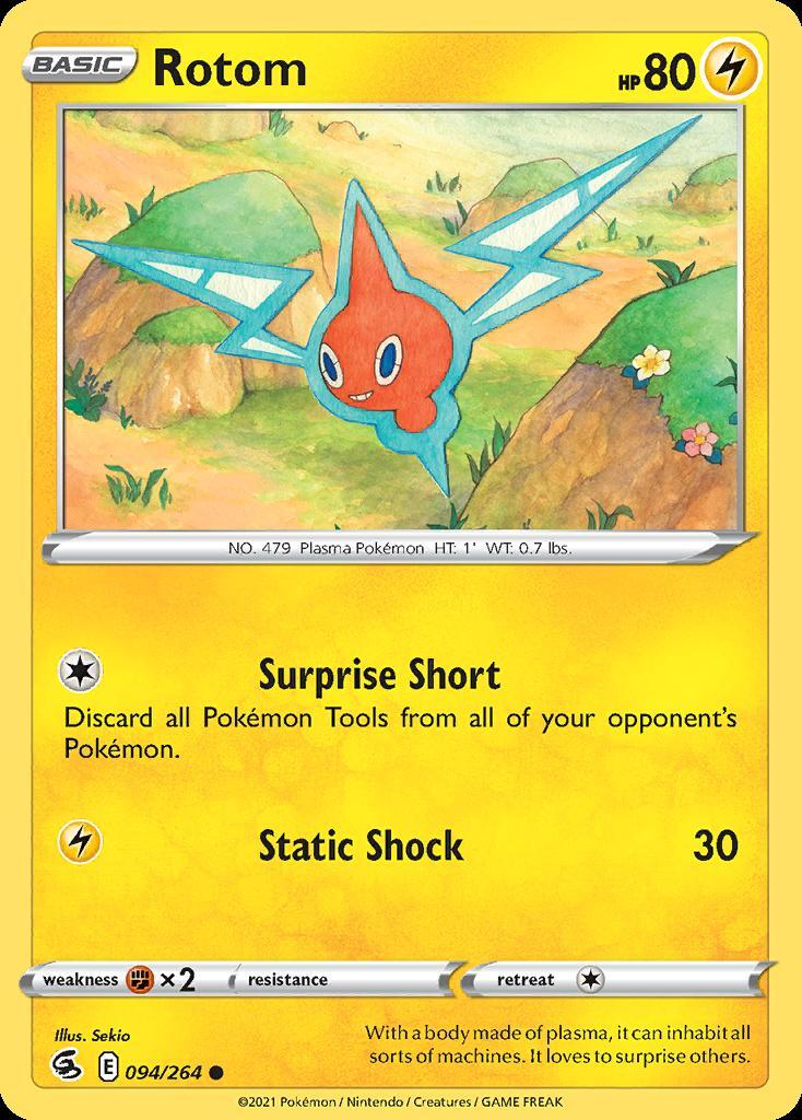 Pokemon Rotom (94/286) Fusion Strike LP