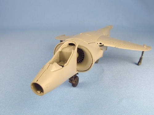 Harrier GR1/GR3, ventilador de admisión de aire (para cinético) impreso en 3D 1:48 para maqueta de avión - Imagen 2 de 2