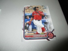 Eduardo Lopez 2022 1st Bowman RC #BP-134
