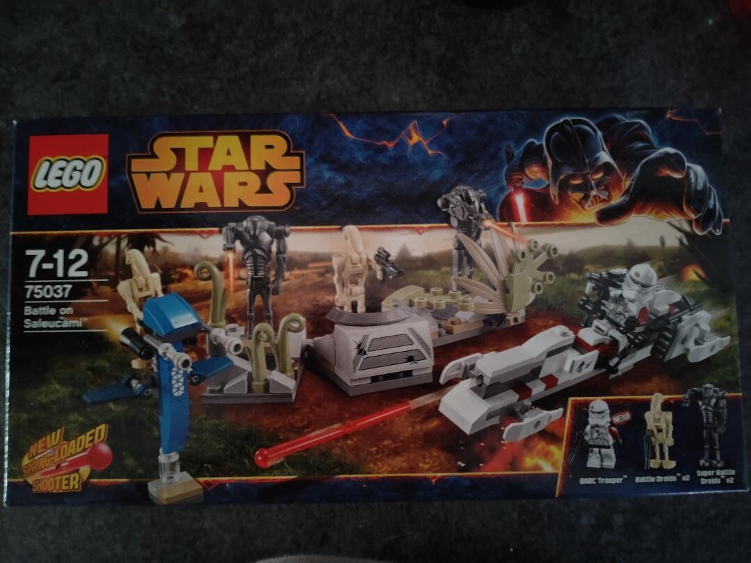 Lego Star Wars 75037 Battle on Saleucami, 100% complete