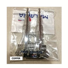 Petronas Twin Towers Fridge Magnet Souvenir Malaysia | Travel Gift