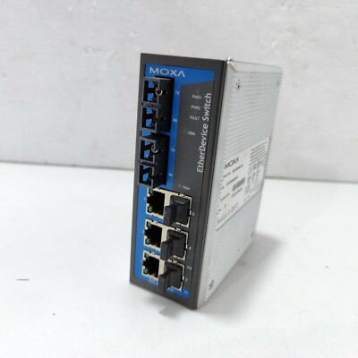 Moxa EDS-308-MM-SC Rev 2.1 Ethernet Geräteswitch EDS308MMSC
