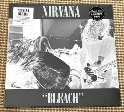 NIRVANA - bleach - NEON YELLOW VINYL LP - LRSD 2020 - SEALED/MINT/RARE