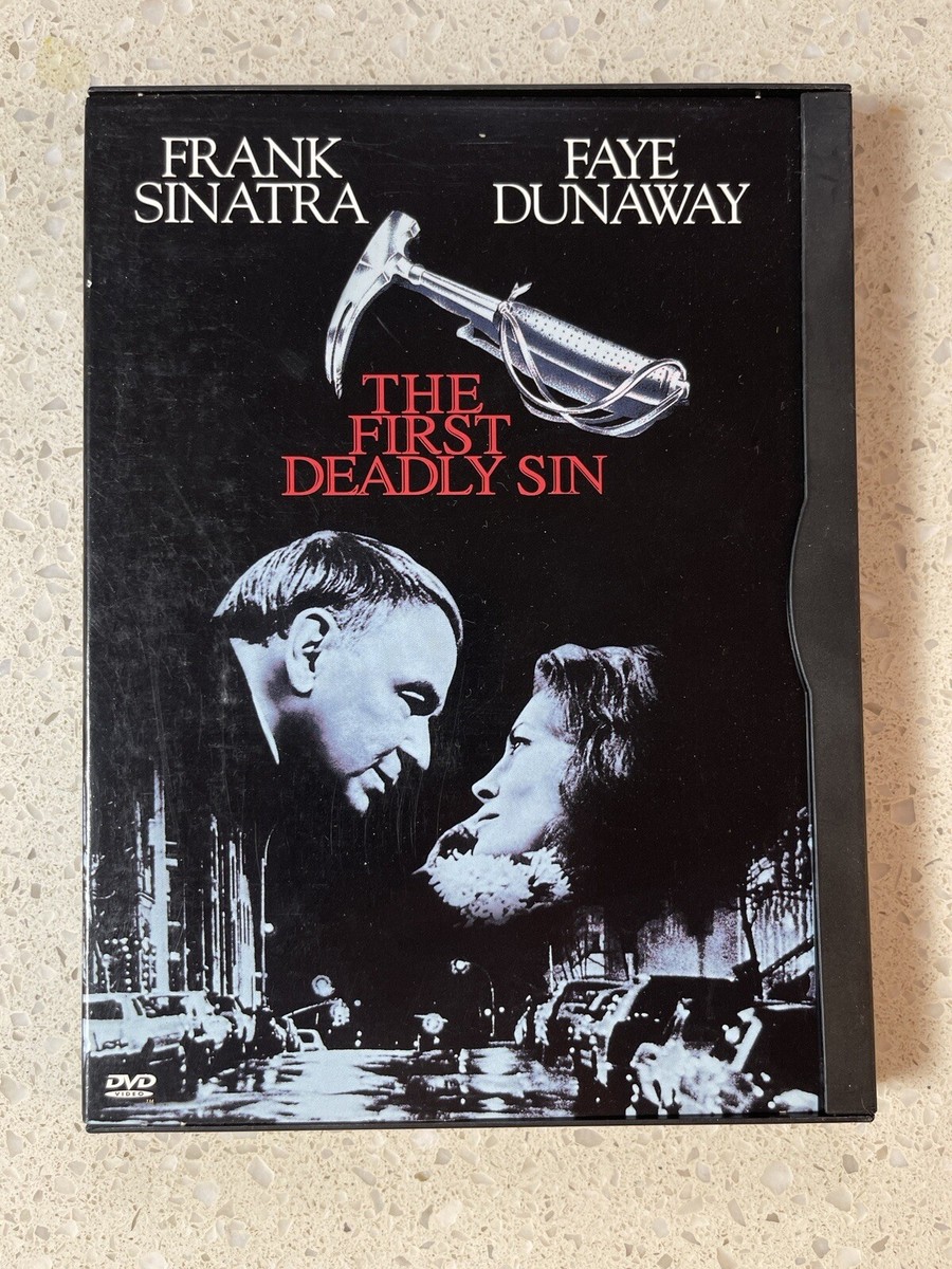 The First Deadly Sin - DVD - Frank Sinatra, Faye Dunaway